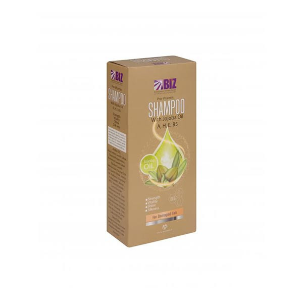 شامپو روغن جوجوبا برند دکتربیز | بیوممتیک؛ خداحافظی با ریزش مو و موی بیجان، کنترل ریزش و براقی مو در ۴ هفته – 300میل