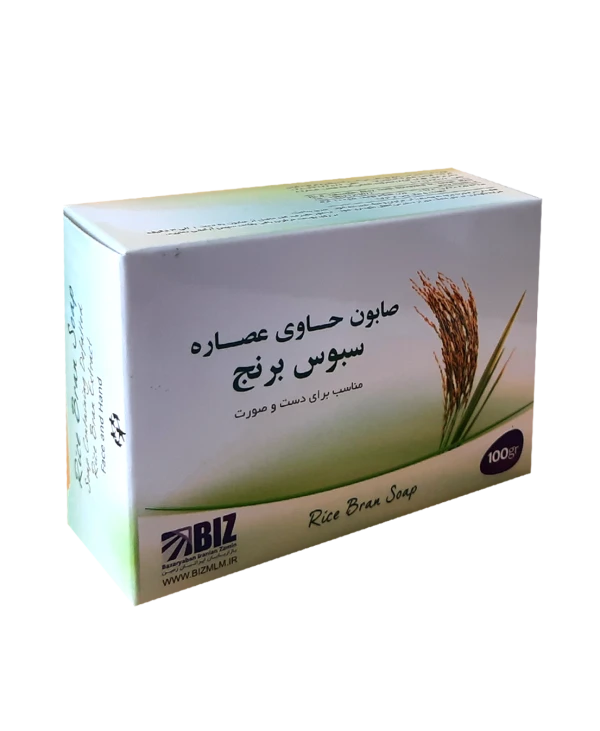 صابون حاوی عصاره سبوس برنج دست و صورت دکتربیز | خداحافظی با پوست کدر و خشک؛ پاکسازی ملایم، روشن‌کنندگی و آبرسانی روزانه – [تعداد]عددی